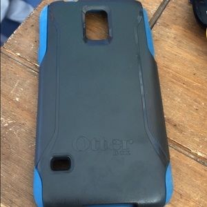 Blue and Gray like new samsung galaxy s5 outerbox